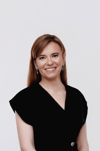Portret Agaty Rosińskiej, współzałożycielki Aurela Au